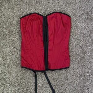 Red Corset Top